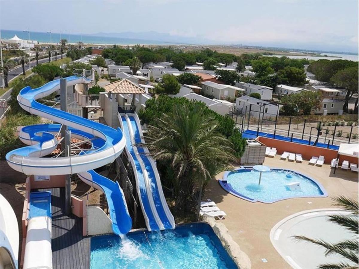 Mhvacances Louent Plusieurs Mobilhomes Dans Camping 4 Etoiles A 200M De La Plage Et Cure Thermale Canet Exterior foto