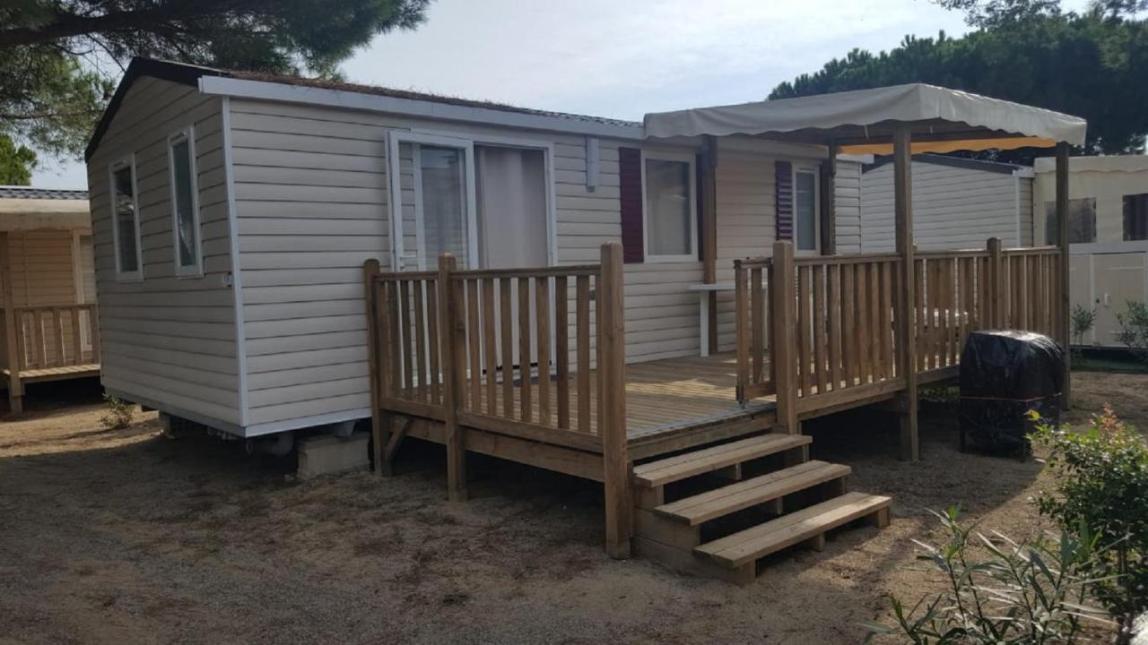 Mhvacances Louent Plusieurs Mobilhomes Dans Camping 4 Etoiles A 200M De La Plage Et Cure Thermale Canet Exterior foto